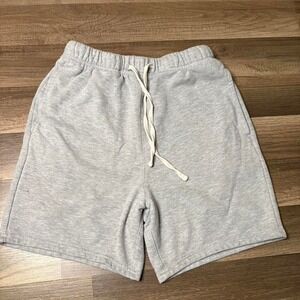 Grey and white loose pacsun shorts